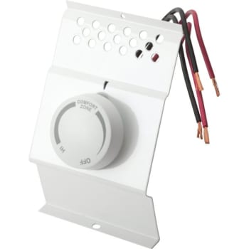 Image for Cadet Baseboard Heater Double Pole White Thermostat from HD Supply