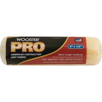 Image for Wooster 9 In X 1/2 In Pro American Contractor High-Density Knit Fabric Roller from HD Supply