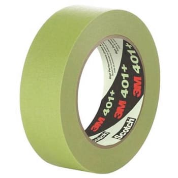 Image for 3m High Performance Masking Tape, 401+, .94 In W X 60 Yd Green from HD Supply