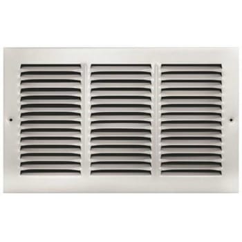 Image for Truaire 14 In X 8 In White Stamped Return Air Grille from HD Supply