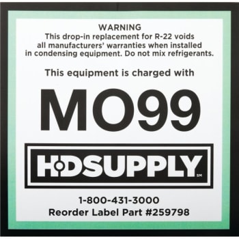 Image for MO99 Adhesive Labels Package Of 10 from HD Supply