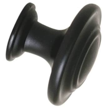 Image for Anvil Mark 1-1/4 In Matte Black Cabinet Knob Package Of 5 from HD Supply
