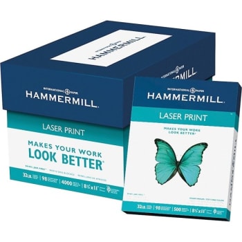 Image for Hammermill® Letter Size Laser Print Paper 8-1/2" x 11", Case Of 8 Reams/4000 from HD Supply