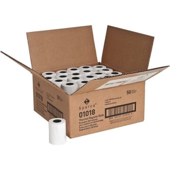 Sparco™ Thermal Paper 2-1/4" X 80', Carton Of 50