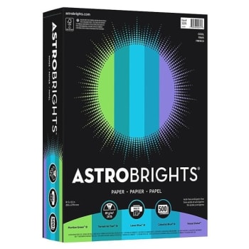 Image for Astrobrights® Assorted Color Laser/inkjet Paper 8-1/2" X 11" 500-Ream from HD Supply