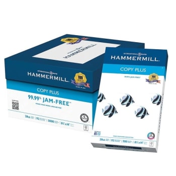Hammermill® Legal Size Copy Plus MP Paper 8-1/2" x 14" Case Of 10 Reams/5000