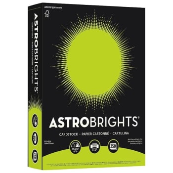 Image for Astrobrights® Terra Green Color Card Stock Paper 8-1/2" x 11" from HD Supply