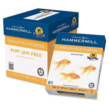 Image for Hammermill® White Premium Multi-Purpose Paper 8-1/2" X 11", Case Of 5 Reams/2500 from HD Supply
