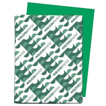 Image for Astrobrights 8-1/2 x 11 in. Green Paper (500-Ream) from HD Supply