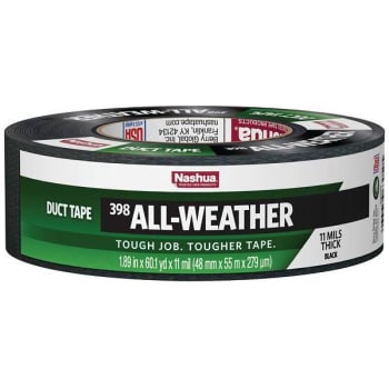 Image for Nashua 1.89 In X 60 Yd 398 All-Weather Hvac Duct Tape In Black from HD Supply
