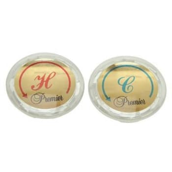 Image for Premier Hot And Cold Index Buttons 1 Pair from HD Supply