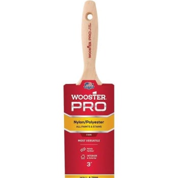 Image for Wooster 3 In Pro Nylon/polyester Flat Brush from HD Supply