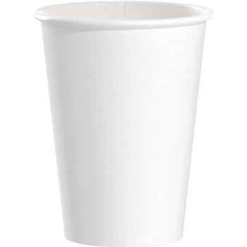 Image for Solo 12 Oz Poly Paper Hot Cup, White Case Of 1000 from HD Supply