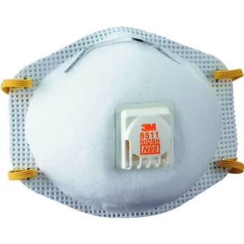 3m 8511 Particulate Respirator, N95 Package Of 10