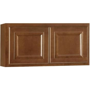 Image for Hampton Bay Hampton Assembled 30x15x12 In Wall Bridge Kitchen Cabinet In Cognac from HD Supply