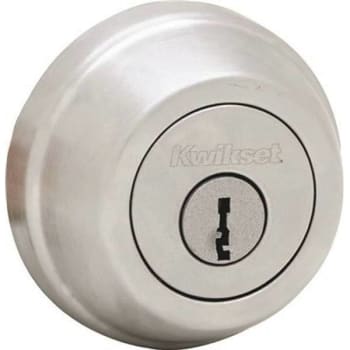 Image for Kwikset 599 Gatelatch Satin Nickel Double Cylinder Deadbolt from HD Supply