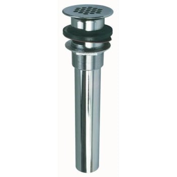 Image for Proplus Grid Strainer P.o Plug 1-1/2 In X 6 In In Chrome from HD Supply