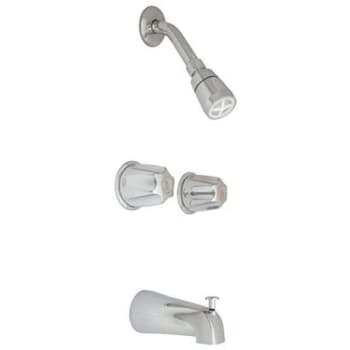 Image for Proplus 2-Handle 1-Spray Tub And Shower Faucet In Chrome from HD Supply