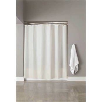 Image for 6 Ft X 6 Ft Vinyl White Shower Curtain from HD Supply