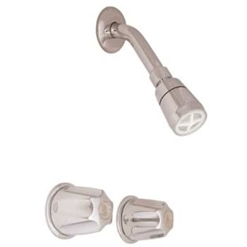 Image for Proplus 1-Spray 1.5 In Single Wall Mount Fixed Shower Head In Chrome Plated from HD Supply