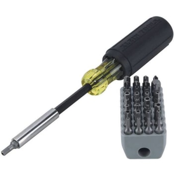 Image for Klein Tools Magnetic Screwdriver With 32-Piece Bit Set from HD Supply