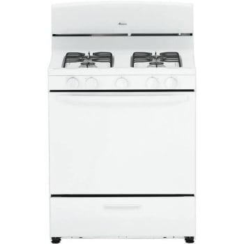 Image for Amana 5.1 Cu Ft Gas Range In White from HD Supply