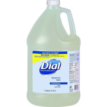 Image for Dial Sensitive Skin Antimicrobial Liquid Hand Soap 1 Gal Refill Case Of 4 from HD Supply