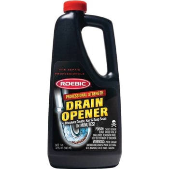 Image for Roebic Pro Drain Opener Liquid, Quart Case Of 12 from HD Supply