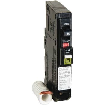 Image for Square D Qo 15 Amp Single-Pole Combination Arc Fault Circuit Breakerqo115cafic from HD Supply