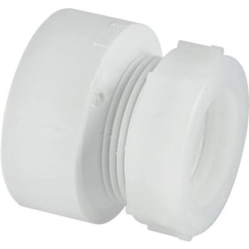 Image for Nibco 1-1/2 In X 1-1/4 In Pvc Dwv Hub X Slip-Joint Trap Adapter Fitting from HD Supply