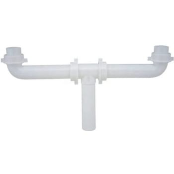 Image for Durapro 1-1/2 In X 1.3 Ft White Plastic Dwv Center Outlet Waste from HD Supply