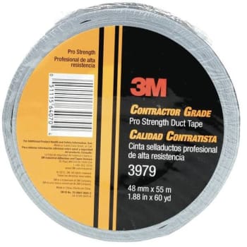 Image for 3m 1.88 In X 60 Yds Contractor Grade Pro Strength Duct Tape Silver from HD Supply