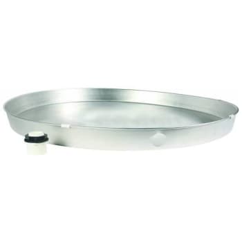 Image for Camco 22 In Aluminum Water Heater Pan With Pvc Fitting from HD Supply