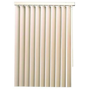 Image for Designer'S Touch 3.5 In PVC Vertical Blinds White - 104 In W X 96 In L from HD Supply