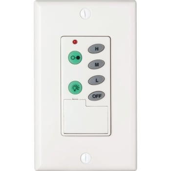 Seasons® 261122 Universal Wall Remote Control, Use With Ceiling Fan