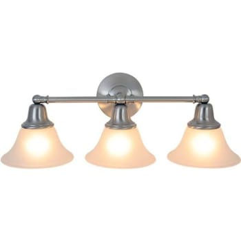 Image for 24-1/4" 3-Light Vanity Fixture Use 60w Incandescent Med Base Lamp Bn from HD Supply