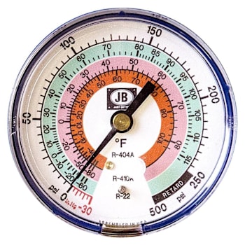 Jb Industries Compound Gauge 3-1/8"