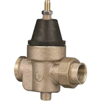 Image for Watts In-Line Water Pressure Reducing Valve, 3/4 In Female, Brass, Lead Free from HD Supply