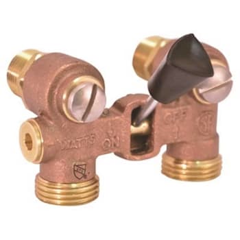 Image for Watts 1/2 In Mip Brass Washing Machine Shut Off Valve from HD Supply