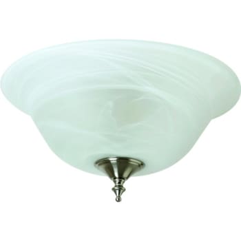 Seasons® 2-Light Incandescent Fixture/ceiling Fan Light Kit (White)
