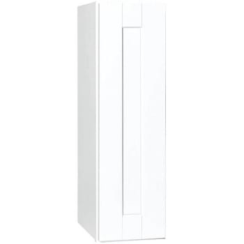 Image for Hampton Bay Shaker Assem 9 In X 30 In X 12 In Wall Kitchen Cabinet Satin White from HD Supply