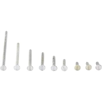 Image for Gardner Bender #6-32 Flat And Oval Head Slotted Machine Screws Package Of 260 from HD Supply