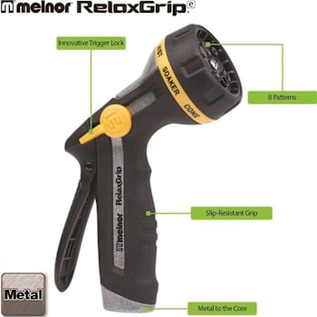 Melnor Rear-Trigger 8-Pattern Nozzle