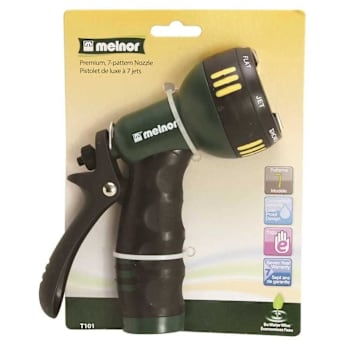 Melnor Rear Trigger Multi-Pattern Aqua Gun, Titanium