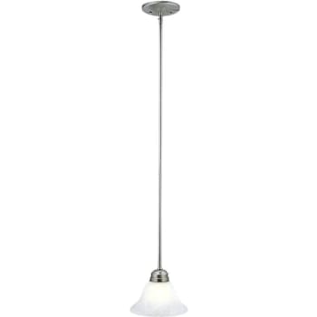 Image for Design House Millbridge 1-Light Satin Nickel Mini Pendant from HD Supply
