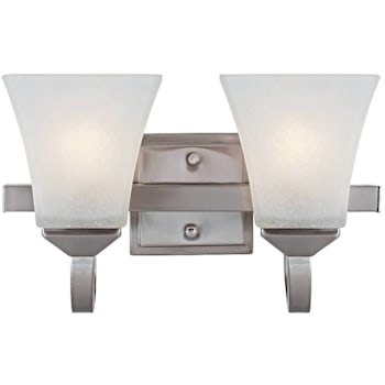 Image for Design House Torino 2-Light Vanity Light, Satin Nickel from HD Supply