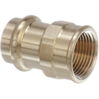 Viega Propress 3/4 In X 3/4 In Zero Lead Bronze Adapter