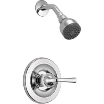 Delta Foundations Single-Handle 1-Spray Shower Faucet In Chrome Valve Included