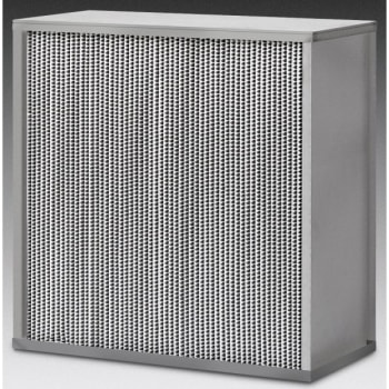 Image for 12x12x11-1/2" HEPA 99.97% Efficiency Air Filter, Max Velocity 250 cfm, Box Of 1 from HD Supply