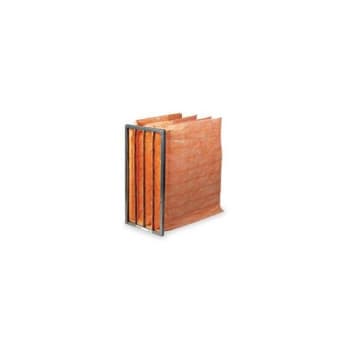 Image for Pocket 60 to 65% Merv 11 Orange Synthetic 24 X 20 X 36 6 Pocket Box Of 4 from HD Supply
